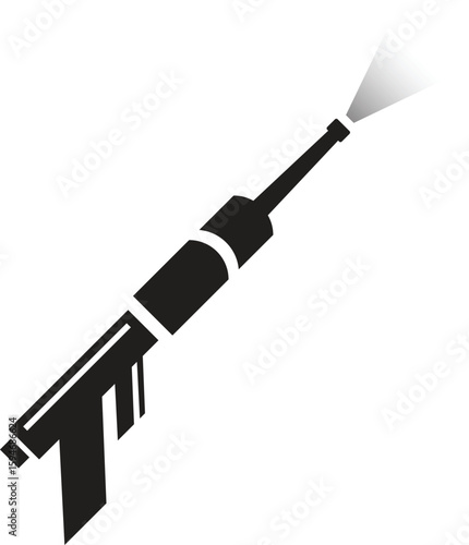 Pressure washer gun logo template