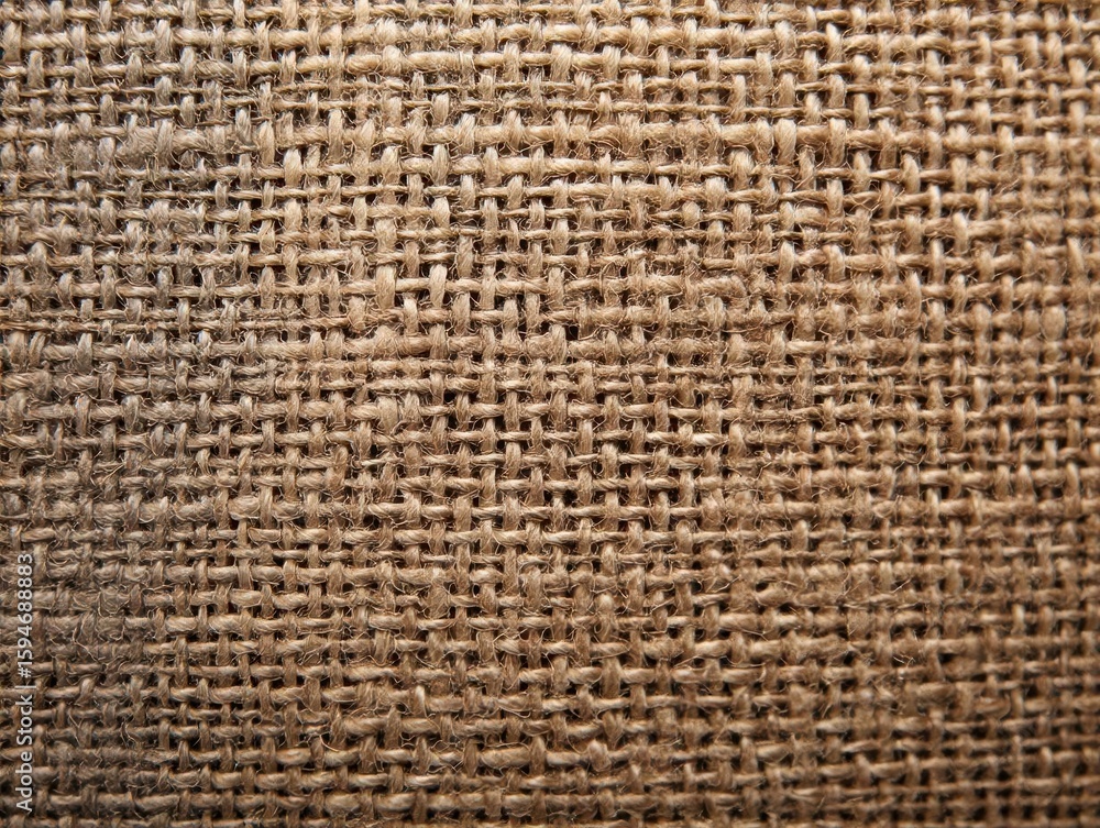 CloseUp of Burlap Fabric Texture CloseUp of Burlap Fabric Texture