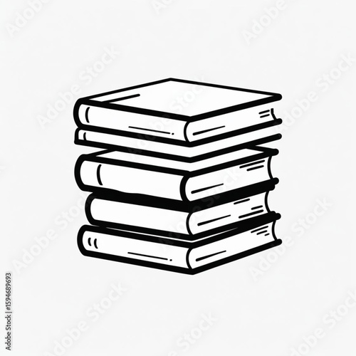 stack of books