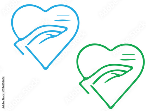 Family Care Icon – Parents and Children Protection, Health, and Support Illustration