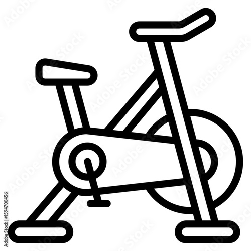 Stationery Bike  Icon 