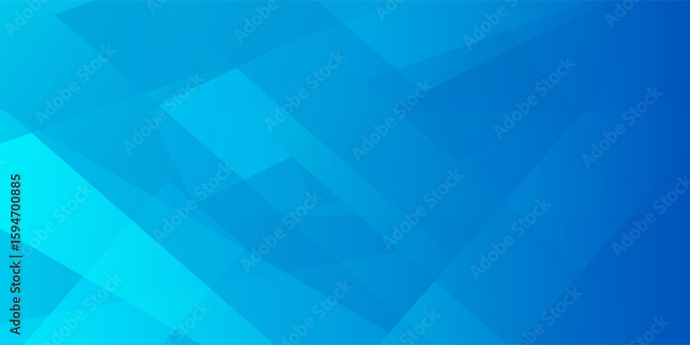 Fototapeta premium Abstract blue background with diagonal lines. Dynamic shapes composition. Vector illustration