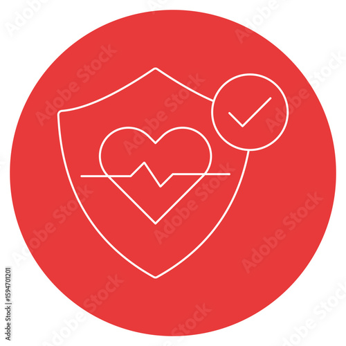 Life Insurance icon, Protect What Matters Most with Life Insurance, Secure Your Family’s Future Today, vector