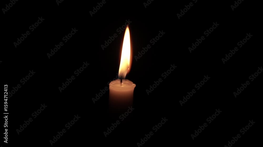 Candlelight Glow in a Dark Room — Warm and Cozy Ambient Lighting Candlelight Glow in a Dark Room — Warm and Cozy Ambient Lighting