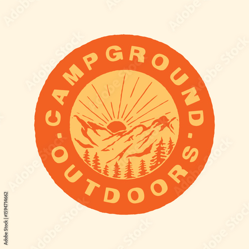 campground outdoors apparel, This design is suitable for those who really love nature