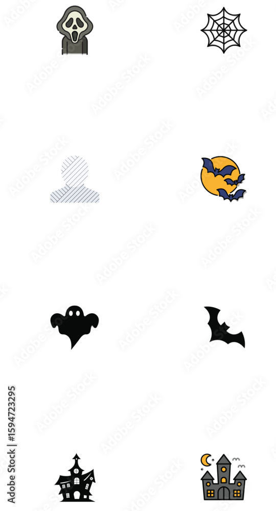 Obraz premium Vector Icon Set for Web Design and Creative Elements