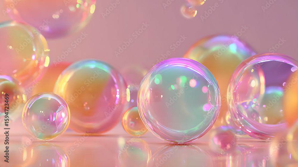 soft floating bubbles or foam shapes glowing in pastel neon colors with light reflections creating a dreamy airy atmosphere and delicate luminous texture soft floating bubbles or foam shapes glowing in pastel neon colors with light reflections creating a dreamy airy atmosphere and delicate luminous texture