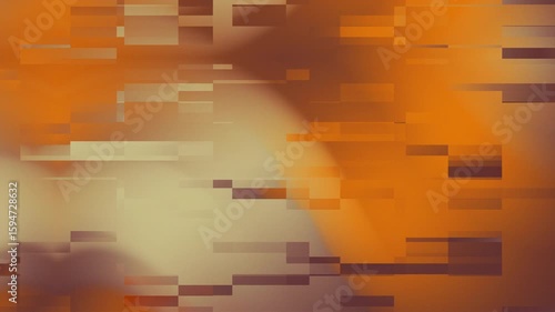 Patrón de bloques de color degradado cálido