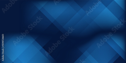 Vector dark navy blue silver abstract pattern background. Geometric shape. Line triangle modern design
