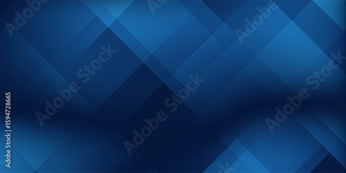 Vector dark navy blue silver abstract pattern background. Geometric shape. Line triangle modern design abstract