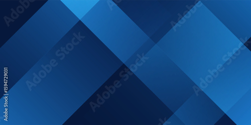 Modern dark navy blue silver abstract pattern background. Geometric shape. Line triangle abstract modern