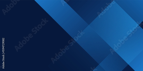 Modern dark navy blue silver abstract pattern background. Geometric shape. Line triangle abstract