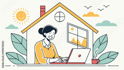 Social awareness in isometric style, serene mood - vector illustration