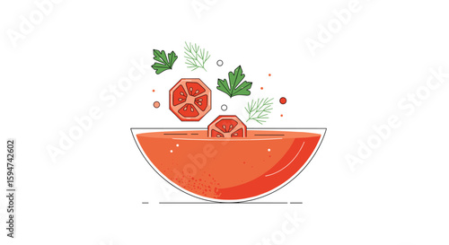 Fresh ingredients being prepared for a delicious healthy meal in a glass bowl