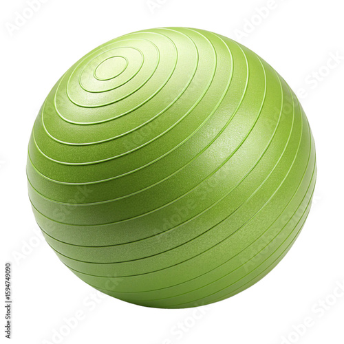 Light Green Balance Ball for Rehabilitation and Core Strength