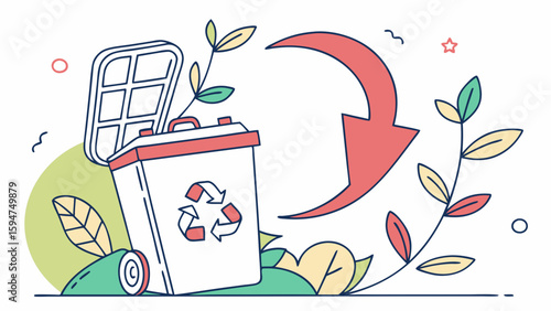 Modern gadgets in colorful style, creative mood - vector illustration
