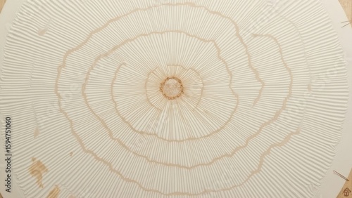 Light beige circular texture