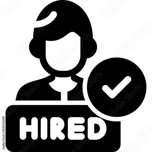 Hired Icon