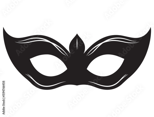 MARDI GRAS MASK SILHOUETTE