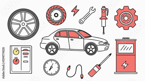 This name captures the key elements (no parking, sign, red circle, car) and is easy to understand without using a colon Let me know if you want a more technical or creative version