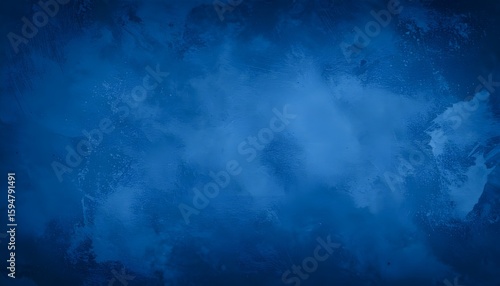 Gradient blue textured background with subtle tonal variation, ideal for minimalist painting compositions, marble texture