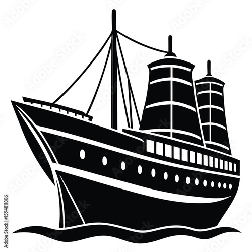 eaders escaping into their books while reading stories, adventures and tales. Brave hero rowing toward a large pirate boat. Scene and adventure