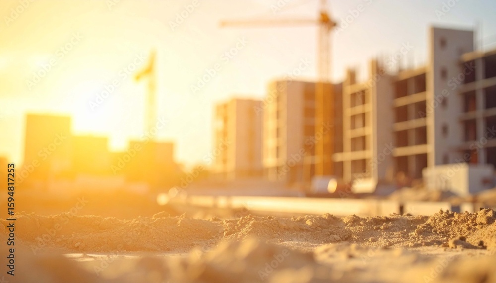 Obraz premium Building under construction
