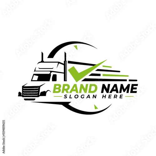 Travel business shipping logo