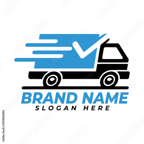 Travel business shipping logo