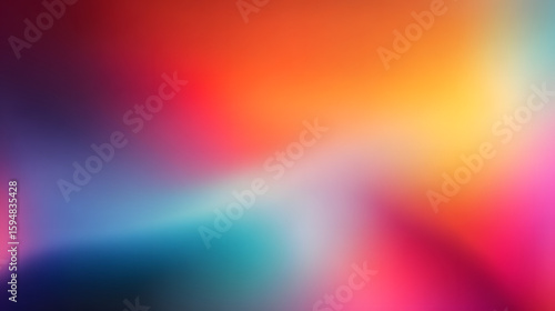 Colorful gradient background showcasing a smooth blend of warm and cool hues, creating an energetic atmosphere perfect for design and creative projects.