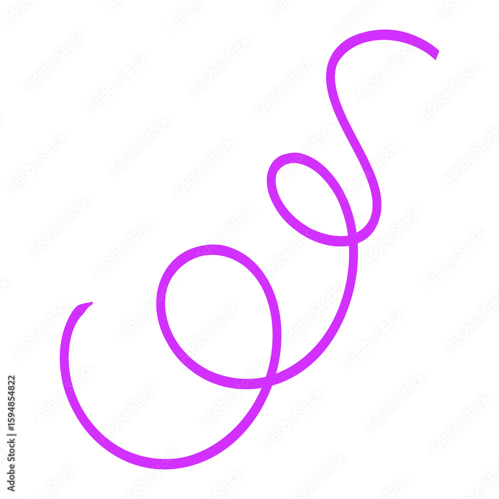 Obraz premium Pink party element 