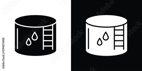 Water tank icon