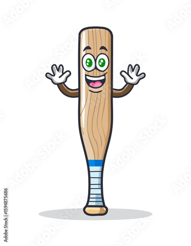 Cute_Baseball_Bat_Character_Vector_Illustration