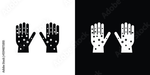Rash hand icon