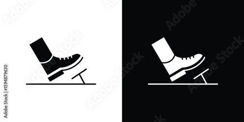 car pedal icon