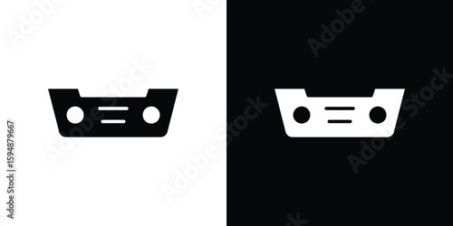Car bumper icon