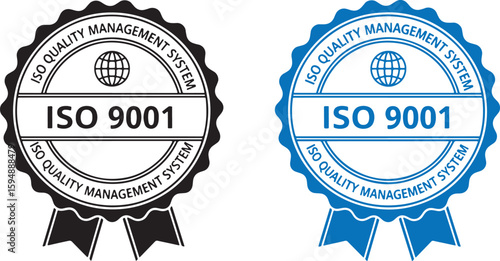 Iso quality management system certification badge iso 9001, iso 9001, quality management, certification, standard, award, recognition, business, global, system, management, compliance, accreditation, 