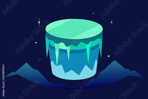 Uplifting traditional wooden drums, a djembe and bongo, create rhythmic music; a vibrant vector illustration of a percussion instrument producing joyful sound and beat