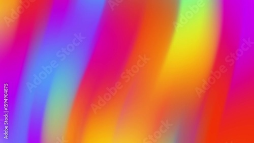 Colorful rainbow background with soft gradient blur and flowing motion, ideal for party themes, pop design, or vibrant visual scenes