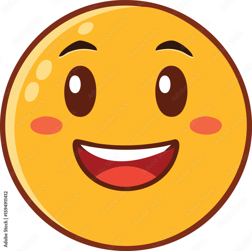 Fototapeta premium happy smiley face