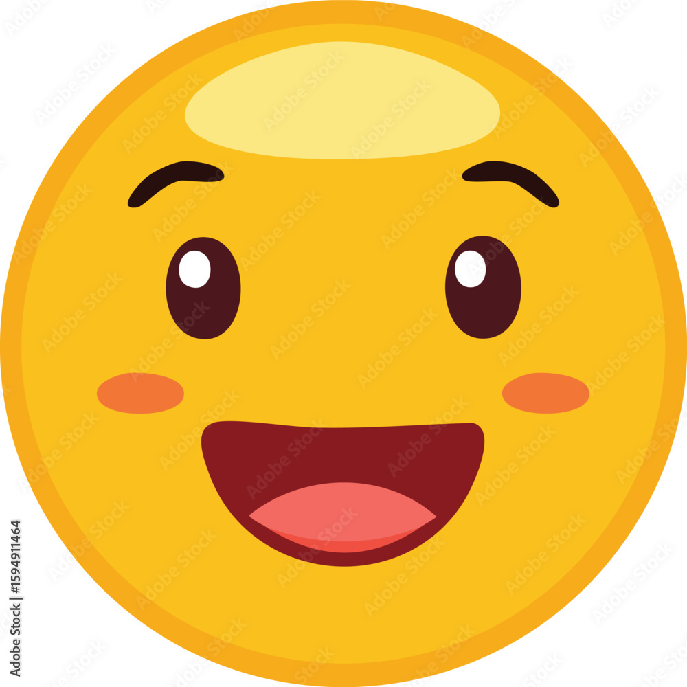 Fototapeta premium happy smiley face