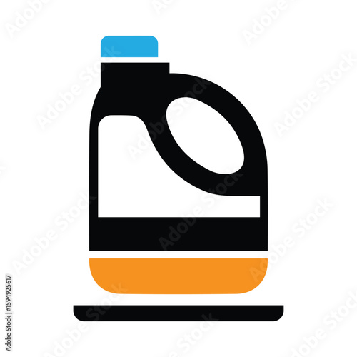 cleaner, liquid clean, bleach icon