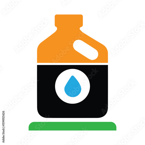 cleaner, liquid clean, bleach icon