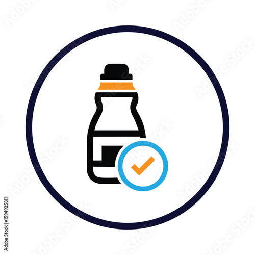 cleaner, liquid clean, bleach icon