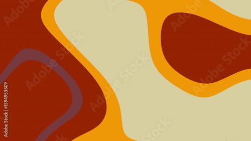 Fondo abstracto con formas orgánicas en tonos tierra