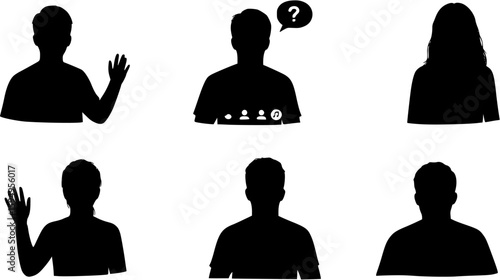 Man Using Laptop with Multiple App Icons
