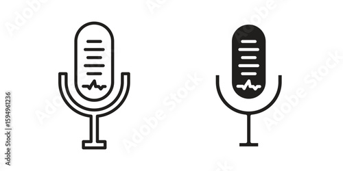 Voice recognition icon symbol shape. vector symbols.
