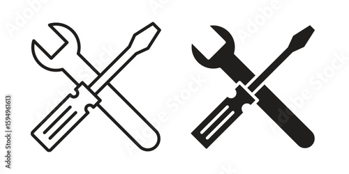 Tools icon symbol shape. vector symbols.
