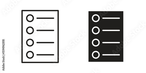 Quota icon symbol shape. vector symbols.
