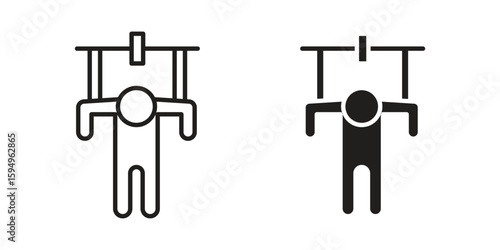 Puppet icon symbol shape. vector symbols.